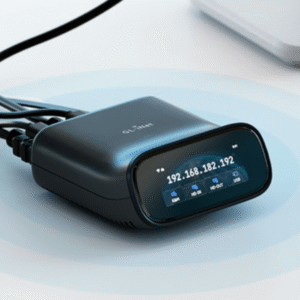 Mini PC s robotickým prstom pre vzdialený prístup k vášmu počítaču