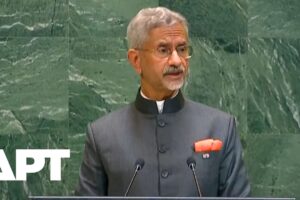 Indický minister Jaishankar na Valnom zhromaždení OSN o terore, mieri a globálny...