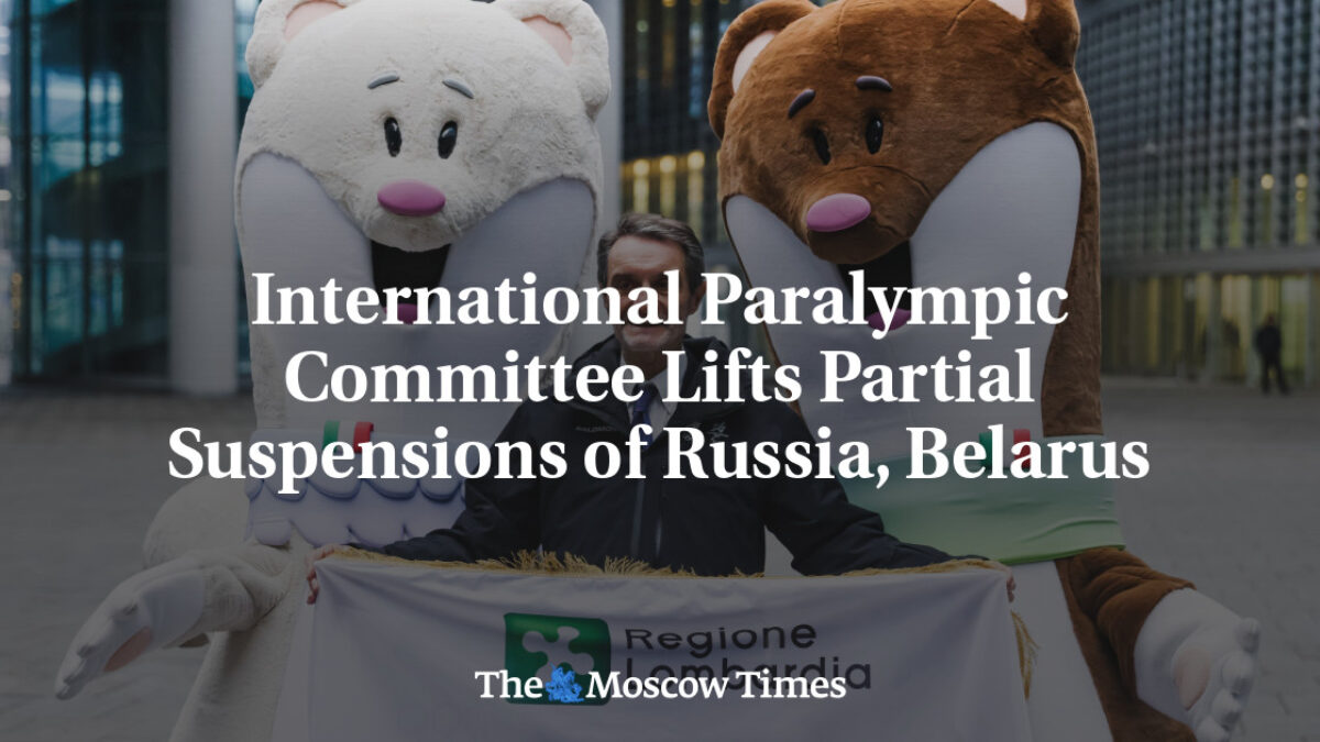 Medzinárodný paralympijský výbor ruší čiastočné pozastavenia Ruska, Bieloruska
