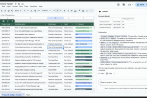 Gemini v Tabuľkách Google opraví a vysvetlí pokazené vzorce.