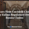 Talianski regulátori napomenuli luxusnú firmu Cucinelli za tvrdenia o Rusku