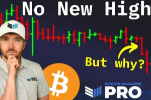 Skutočný dôvod, prečo cena Bitcoinu nemôže ísť vyššie.