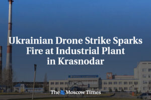 Ukrajinský útok dronom spôsobil požiar v priemyselnom závode v Krasnodare