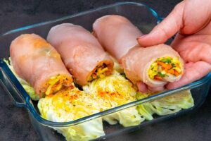 Každý hľadá tento recept na kuracie rolky! Jednoduché a chutné.