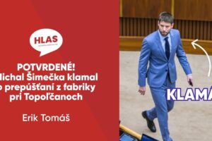 POTVRDENÉ! Šimečka 1.mája škodil a klamal. Fabrika pri Topoľčanoch neprepúšťa, a...