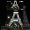 <p>Eiffelova veža sa rozsvietila na znak solidarity, pretože Macron potvrdil, že...