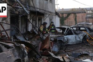 Následky ruských útokov v Záporoží a Sumách na Ukrajine