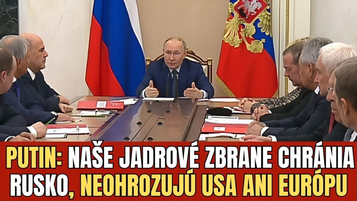 Vladimir Putin: Rusko odpovie na hrozby zbraňami, nie slovami! | TVOTV