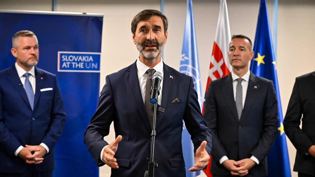 Príhovor ministra J. Blanára z inaugurácie miestnosti J. Papánka v New Yorku