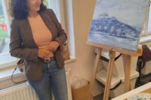 Mestská krajina na plátne – tvorivé popoludnie v Kaštieli Modra BSK: Mestská krajina na plátne – tvorivé popoludnie v Kaštieli Modra