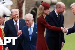 Červený koberec vo Windsore: Trump s kráľom Karolom, kráľovnou Camillou, William...