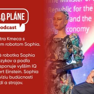 KMEC O PLÁNE: Rozhovor s humanoidkou Sophiou na SLOVAKIATECH
