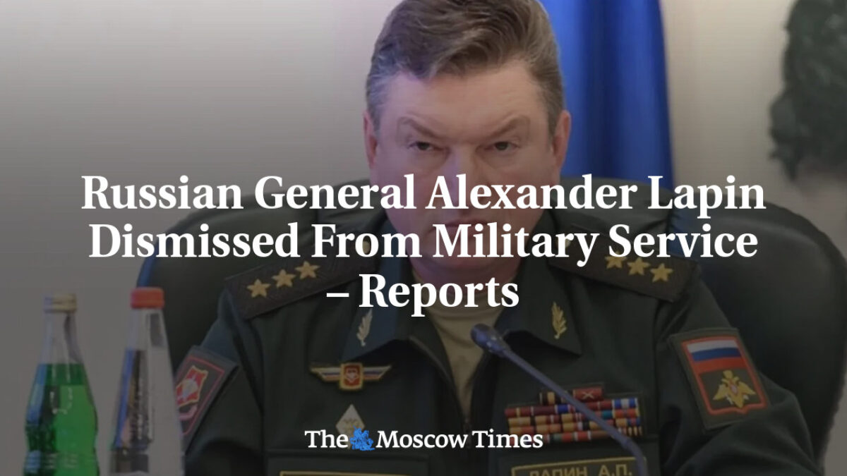 Ruský generál Alexander Lapin odvolaný z vojenskej služby – správy