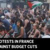 Protesty vo Francúzsku proti rozpočtovým škrtom