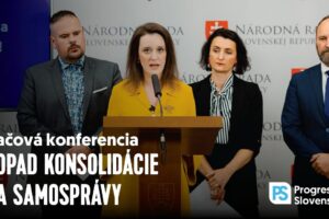 Dopad konsolidácie na samosprávy | Tlačová konferencia PS, 18. september 2025