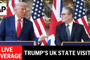 Trump sa stretáva s Keirom Starmerom v posledný deň štátnej návštevy Spojeného k...
