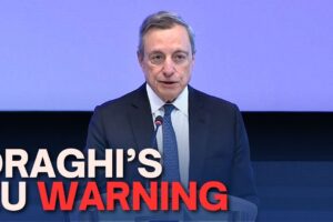 Hlavné body prejavu Maria Draghiho: Európa zaostáva za USA a Čínou