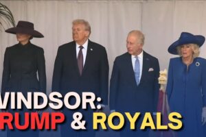 Kráľovský deň Trumpa – Kráľ Karol hostí amerického prezidenta na Windsorsk...
