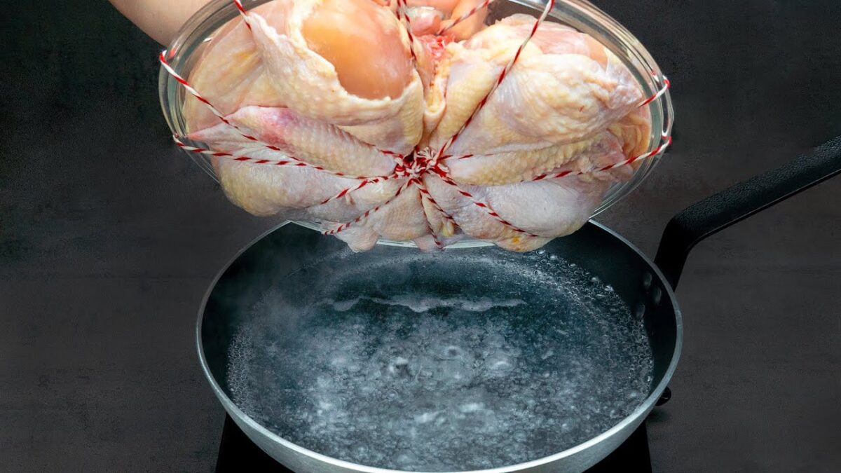 Tento geniálny trik vás ohromí! Nikdy som nejedol lepšie kura.