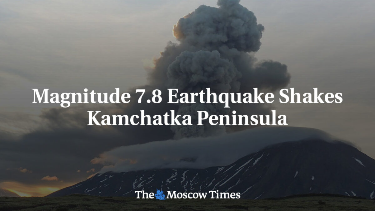 Zemetrasenie s magnitúdou 7,8 zasiahlo Kamčatský polostrov Zemetrasenie s magnitúdou 7,8 zasiahlo Kamčatský polostrov