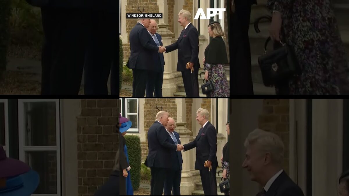 Kráľ Karol a kráľovná Kamila oficiálne privítali Donalda a Melaniu Trumpovcov v Spojenom kráľovstve.