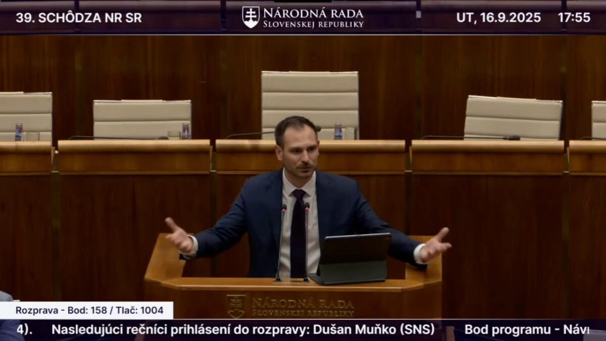 Rastislav Krátky v rozprave k ožobračovaniu ľudí