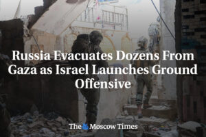 Rusko evakuuje desiatky ľudí z Gazy, keďže Izrael začína pozemnú ofenzívu