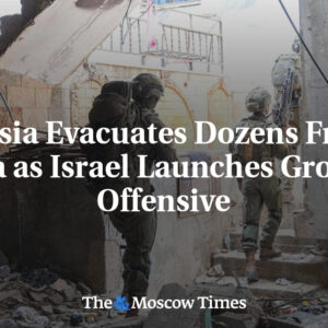 Rusko evakuuje desiatky ľudí z Gazy, keďže Izrael začína pozemnú ofenzívu