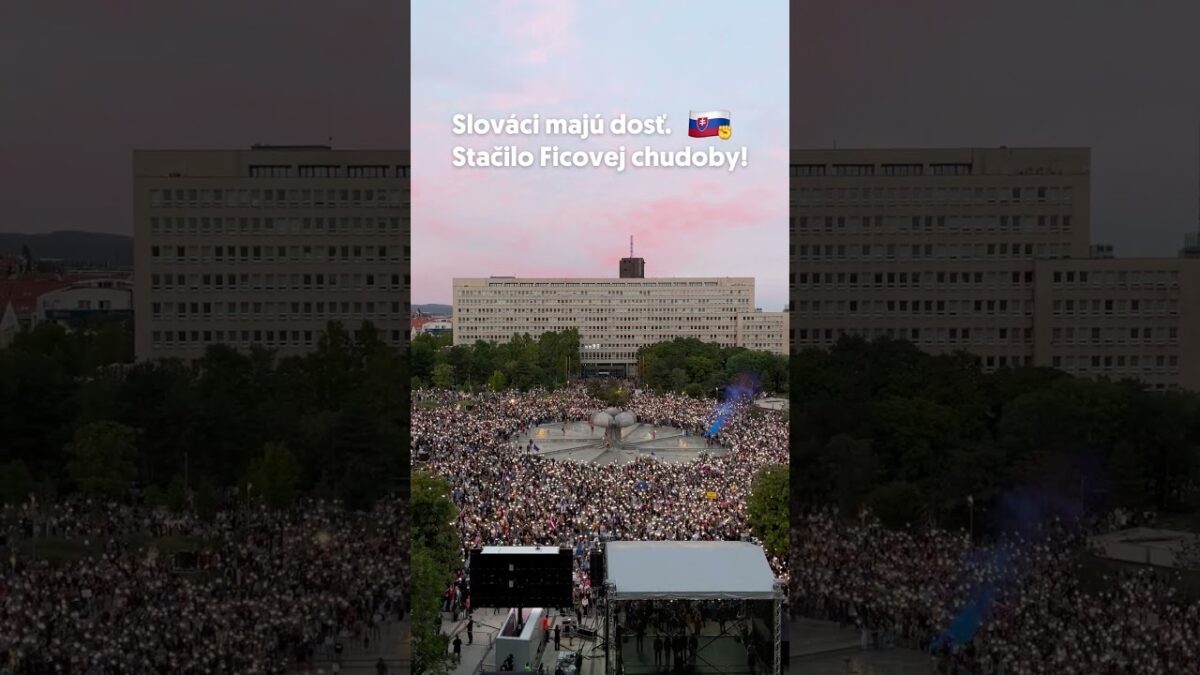 Fico bude strašiť, že robíme prevrat – ale Slovensko potrebuje prevrátiť | Progresívne Slovensko