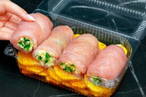 Všetci hľadajú recept na tieto kuracie rolky! Jednoduché a chutné
