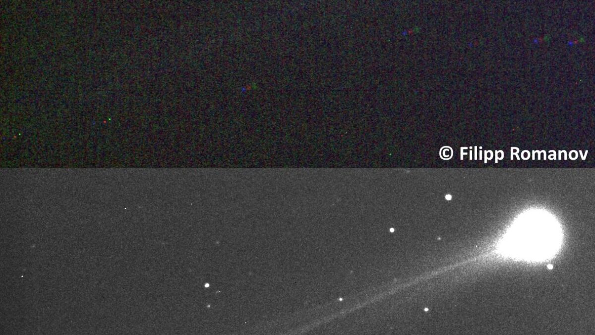 Nový nebeský návštevník. Kométu s chvostom cez pol oblohy potvrdil český astronóm