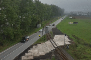 Železničné priecestie vo Veľkej Lomnici pod Tatrami trápi cyklistov.
