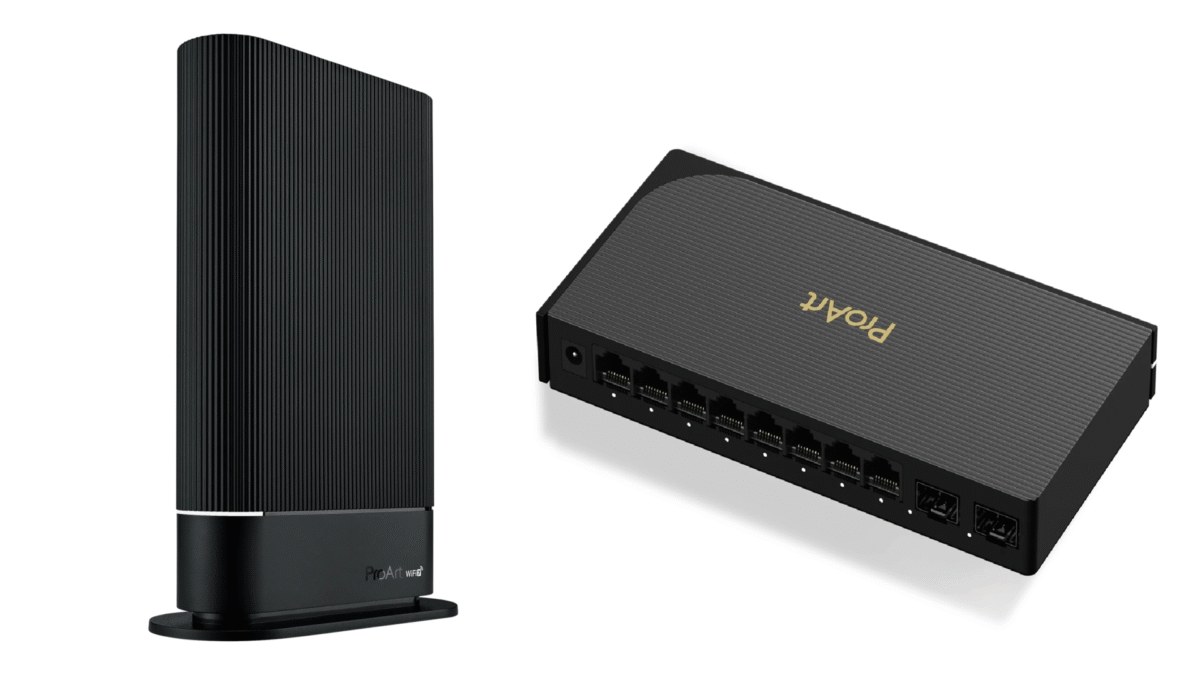 Asus uvádza na trh ProArt router a switch pre bleskový prenos 8K súborov
