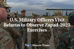 Americkí vojenskí dôstojníci navštívia Bielorusko, aby pozorovali cvičenie Zapad...