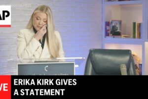 Erika Kirk, vdova po Charlie Kirkovi, prehovorila (celé vyhlásenie)