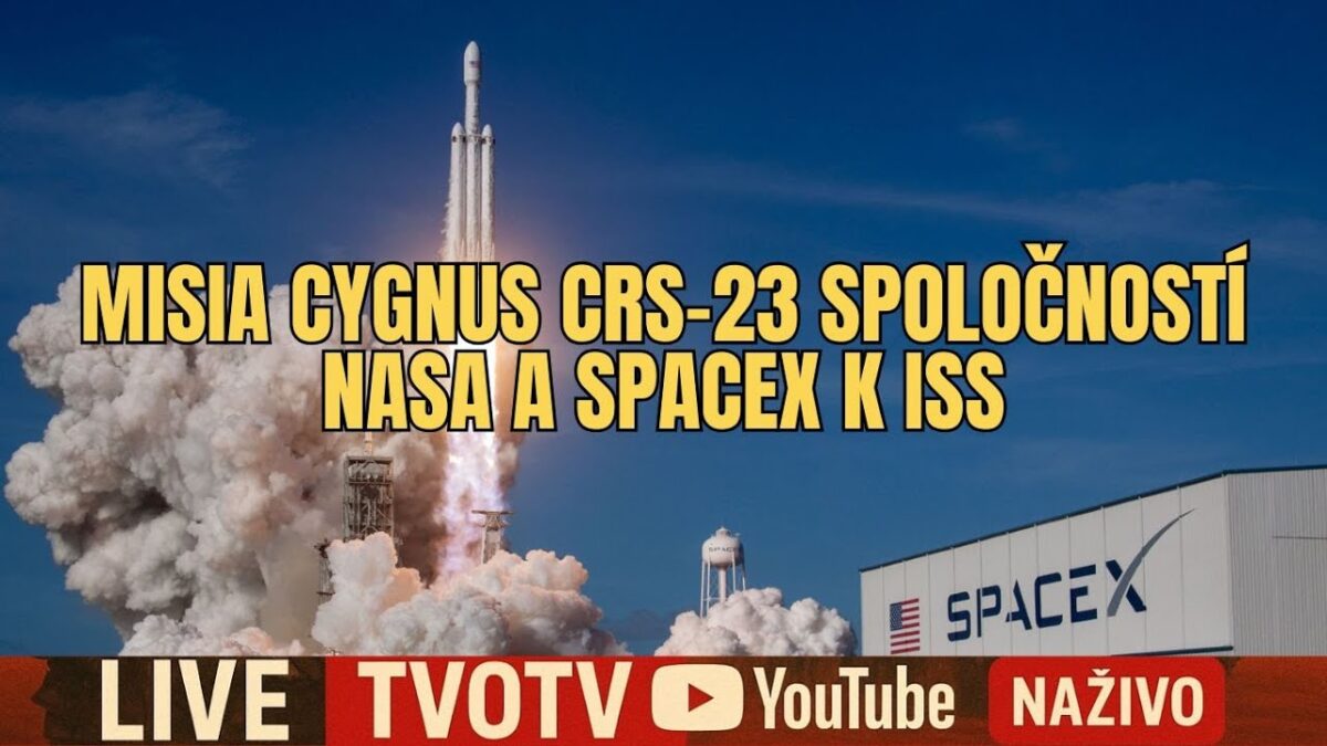 NAŽIVO: Misia Cygnus CRS-23 spoločností NASA a SpaceX Northrop Grumman k ISS