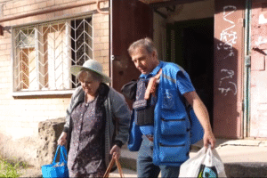 Neustále výbuchy a ruské útoky: Navštívili sme Kosťantynivku.