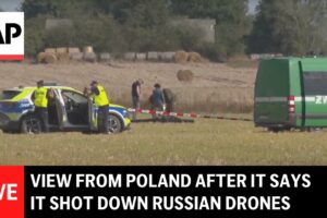 Výhľad z Wohyňa, Poľsko hlási vniknutie ruských dronov na jeho územie.