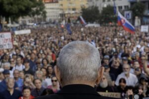V Bratislave sa konal ďalší protivládny protest.