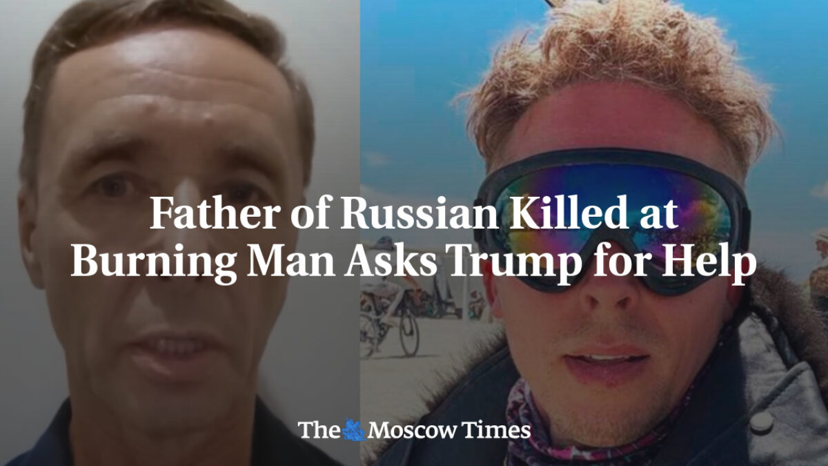 Otec Rusa zabitého na Burning Man žiada Trumpa o pomoc