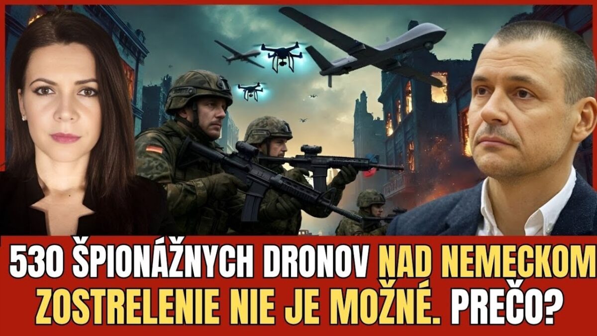 Peter Tóth: Tajomné drony nad Nemeckom. Kto ich riadi a prečo ich armáda nezasiahne? | TVOTV