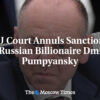 Súd EÚ zrušil sankcie uvalené na ruského miliardára Dmitrij Pumpyanského