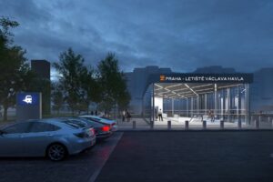 Podzemná stanica na pražskom letisku dostala zelenú. Vieme, kedy sa ňou prevezie...
