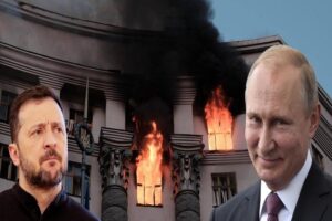 Rusko pravdepodobne zámerne necielilo na budovu kabinetu ministrov v Kyjeve.