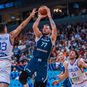 Ofenzívny koncert Dončiča na ME, Francúzi končia po prehre s outsiderom