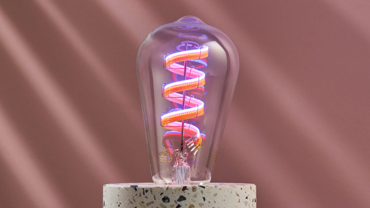 WiZ smart žiarovka: Moderný vintage štýl