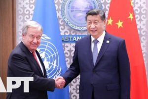 Prezident Si Ťin-pching, muž s jasnou strategickou víziou: Šéf OSN chváli globál...