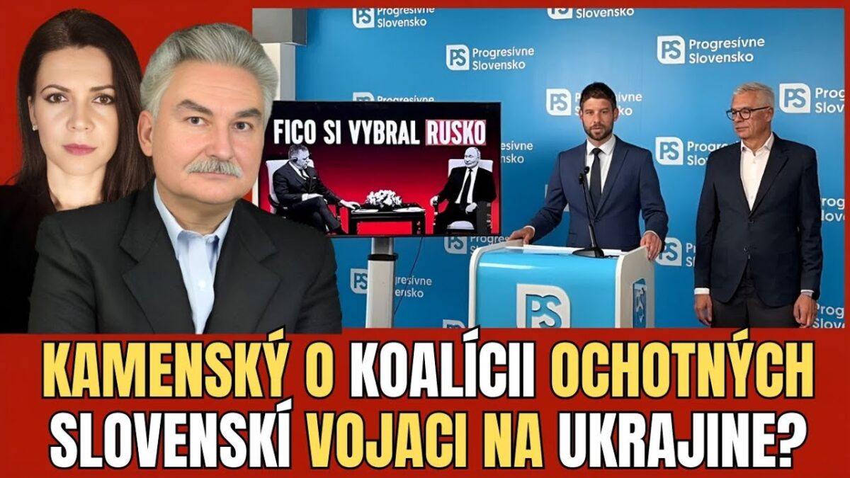 Miroslav Kamenský: Slovenskí vojaci na Ukrajinu? MIchal Šimečka naznačil ochotu | TVOTV