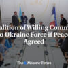 Koalícia ochotných sa zaväzuje k ukrajinským silám, ak bude dohodnutý mier