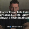 Moskovský súd odsúdil exilovú novinárku a LGBTQ+ aktivistku Shainyan na 5 rokov ...